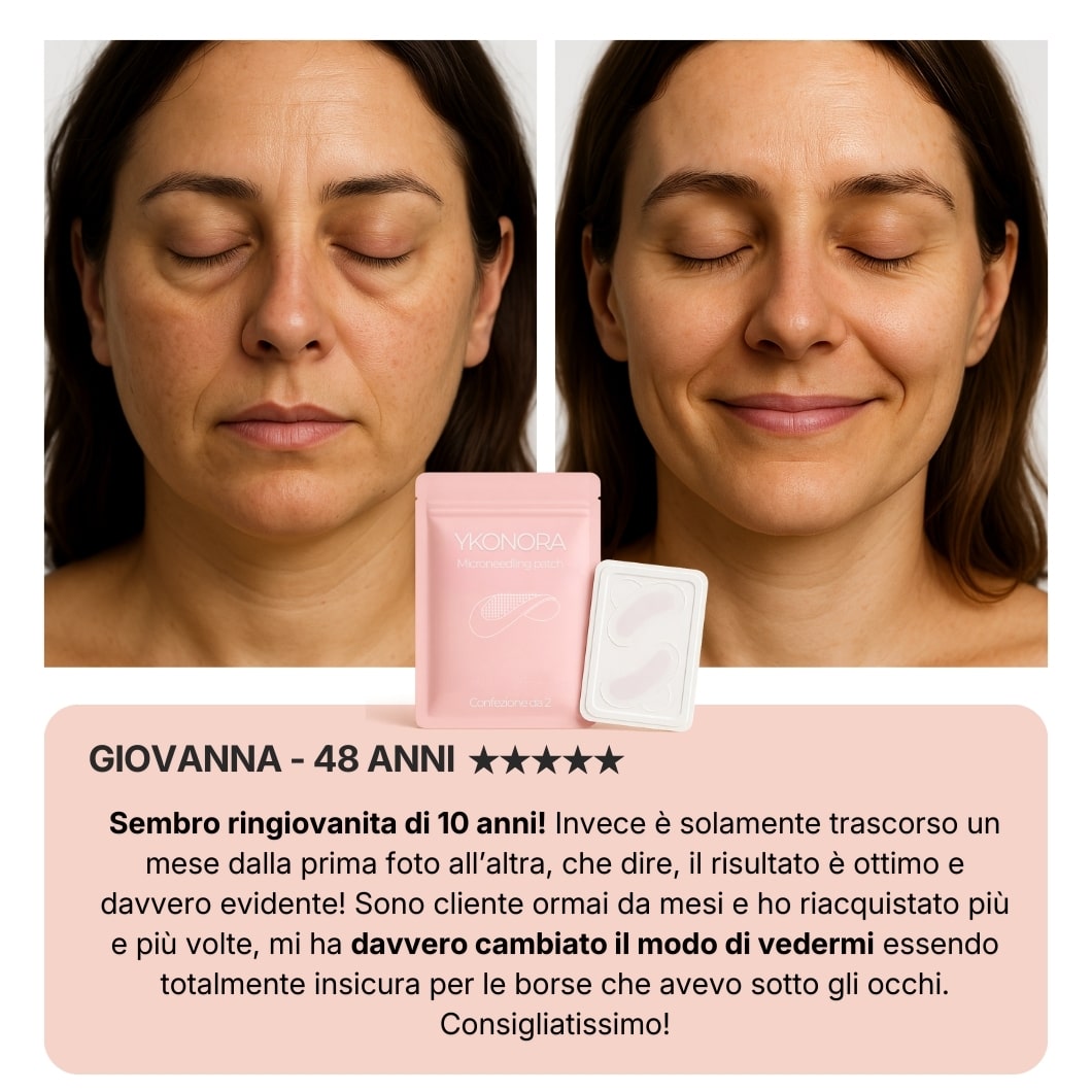 YKONORA - Patch coreana con microaghi