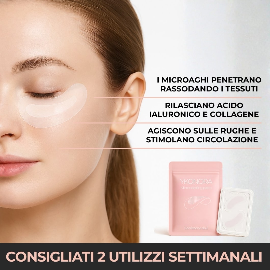 YKONORA - Patch coreana con microaghi