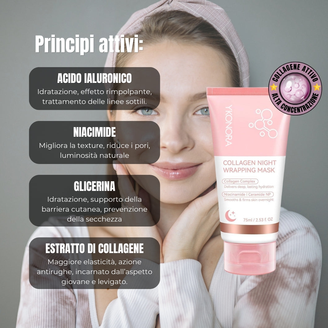 Maschera Notte al Collagene