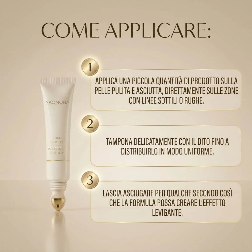Ykonora - Line Smoother Gel micro-mesh riempitivo illuminante